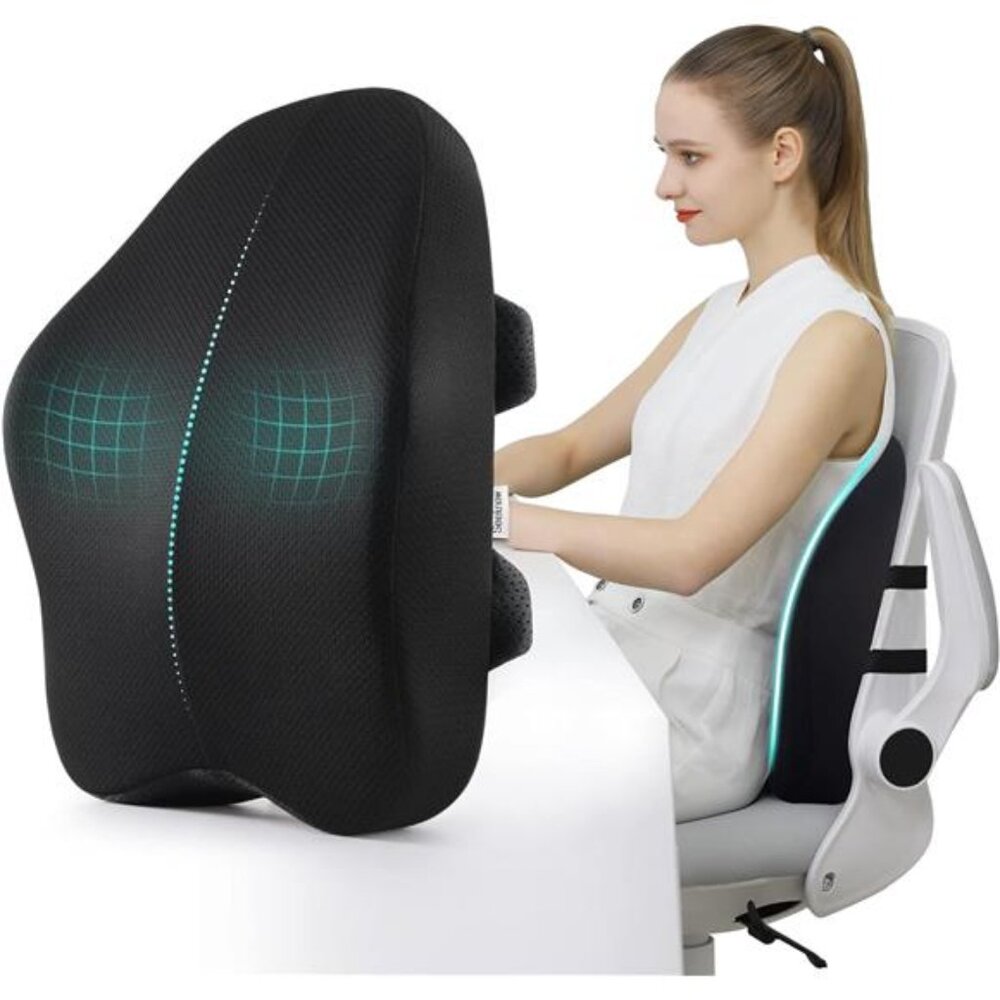 Lumbar Support Pillow for Office Chair Back Support Pillow for Chair Car Seat